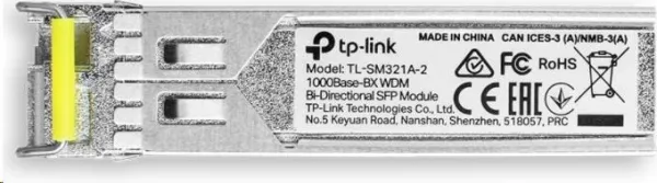TP-Link SM321A-2 SFP WDM optický modul SM (1550/1310nm), 1,25Gb/s, LC, 2km