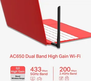 MERCUSYS MU6H WiFi5 USB adapter (AC650,2,4GHz/5GHz,USB2.0)