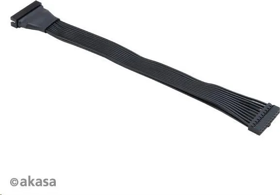 Predlžovací kábel AKASA interný USB 3.0 19-pin, M/F, 15 cm