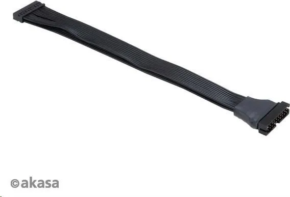 Predlžovací kábel AKASA interný USB 3.0 19-pin, M/F, 15 cm