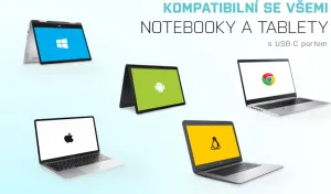 i-tec iTec USB-C rozbočovač kovový 4-portový