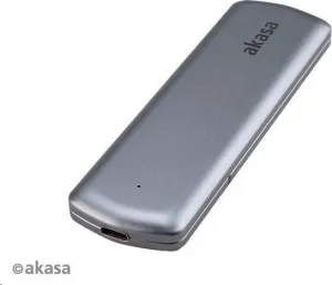 Externý box AKASA pre M.2 disky SSD SATA/NVMe, USB 3.2 Gen 2, 10 Gb/s, hliník