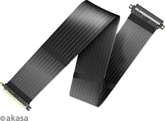 AKASA RISER BLACK X2 Premium PCIe 3.0 x 16 Stúpačka, 100 cm