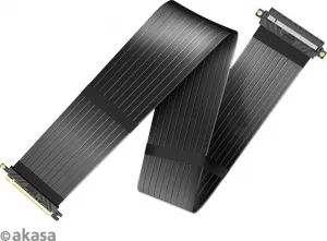 AKASA RISER BLACK X2 Premium PCIe 3.0 x 16 Stúpačka, 100 cm