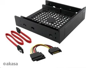 Adaptér AKASA 3.5" interné zariadenie/SSD/HDD + káble SATA
