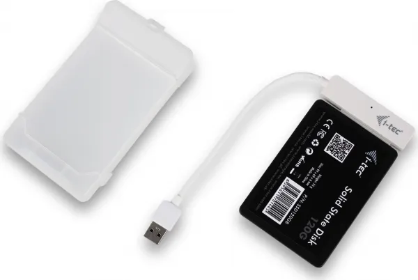 i-tec iTec USB 3.0 MySafe Easy, externý rám pevného disku 6.4 cm / 2.5" pre SATA I/II/III HDD SSD, biely