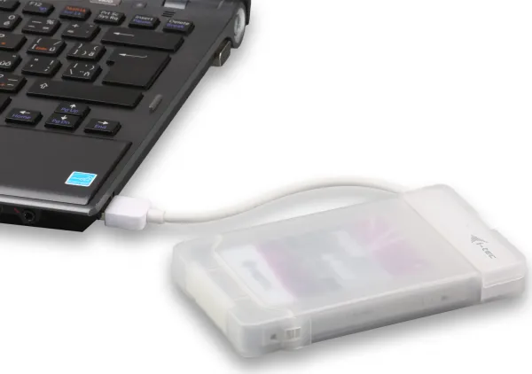 i-tec iTec USB 3.0 MySafe Easy, externý rám pevného disku 6.4 cm / 2.5" pre SATA I/II/III HDD SSD, biely