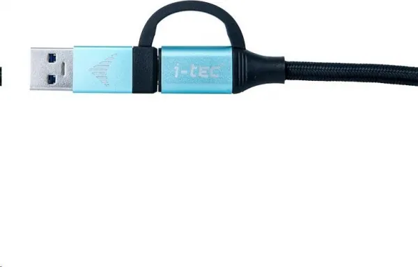 i-tec kábel iTec USB-C na USB-C s integrovaným USB 3.0 Podľa adaptéra