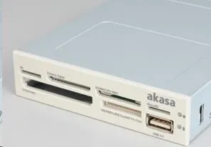 Čítačka kariet AKASA AK-ICR-07 až 3.5", 6 slotov, interný, 1x USB 2.