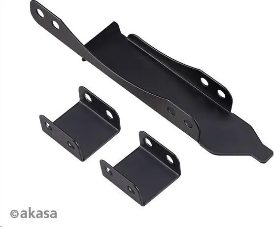AKASA Držiak slotu PCI AKASA, pre 120mm ventilátor, čierny