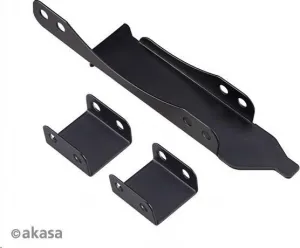 AKASA Držiak slotu PCI AKASA, pre 120mm ventilátor, čierny