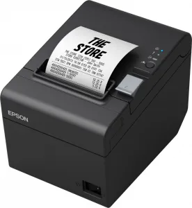 Epson TM-T20III, POS tlačiareň, USB/LAN, 8 bodov/mm (203 dpi), rezačka, čierna