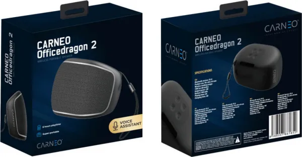 CARNEO Officedragon 2 black - přenosný reproduktor