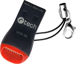 C-TECH čtečka karet UCR-01, USB 2.0 TYPE A, micro SD