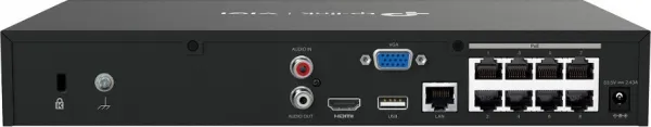 TP-Link VIGI NVR1008H-8MP, videorekordér, 8 channels, 8xPoE, 1x100Mb/s LAN, 1xVGA, 1xHDMI, 2xUSB2.0