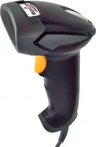 Virtuos CCD čítačka HT-310A s veľkým dosahom, USB (klávesnica/RS232), stojan , čierna