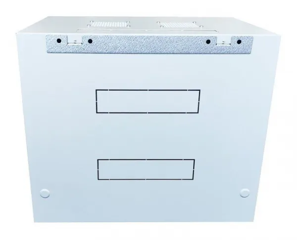 XtendLan 19" nástěnný rozvaděč 12U 600x450, nosnost 60 kg, skleněné dveře, svařovaný, šedý
