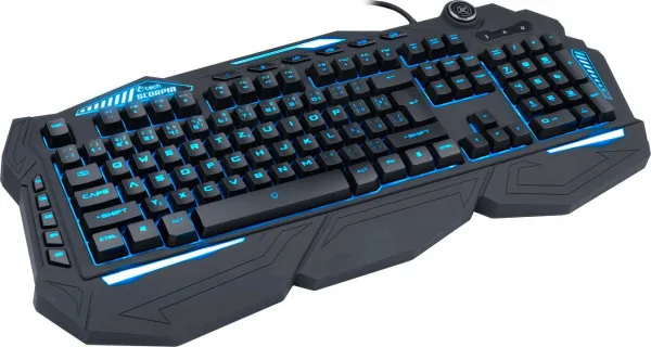 C-TECH klávesnice SCORPIA V2 (GKB-119), herní, CZ/SK, 7 barev podsvícení, programovatelná, černá, USB