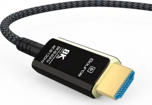 PremiumCord Ultra High Speed HDMI 2.1 optický fiber kabel 8K@60Hz,zlacené 20m