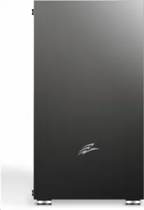 EVOLVEO M4, case mATX, 1x120mm PWM ventilátor, průhledná bočnice, černá
