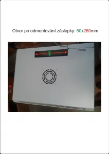Datacom 19"rozvaděč jednodílný 15U/hl.450mm