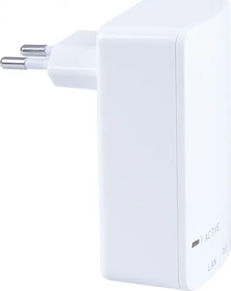 MaxLink PI15S PoE injektor - 802.3af, 48V, 0.32A, 15,4W, 1Gbit, do zásuvky