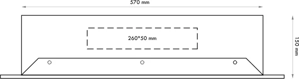 Datacom 19" rozvaděč pod omítku 4U+2U/150mm plech
