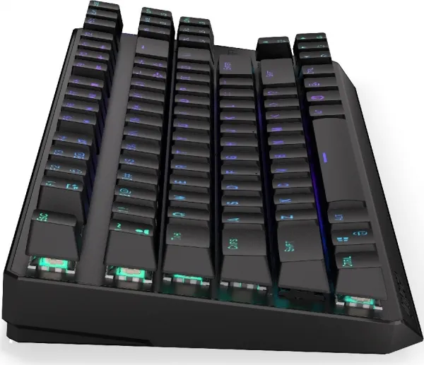 ENDORFY Klávesnice Thock TKL Wireless Black, Mechanická, Bezdrátová, ARGB, černá