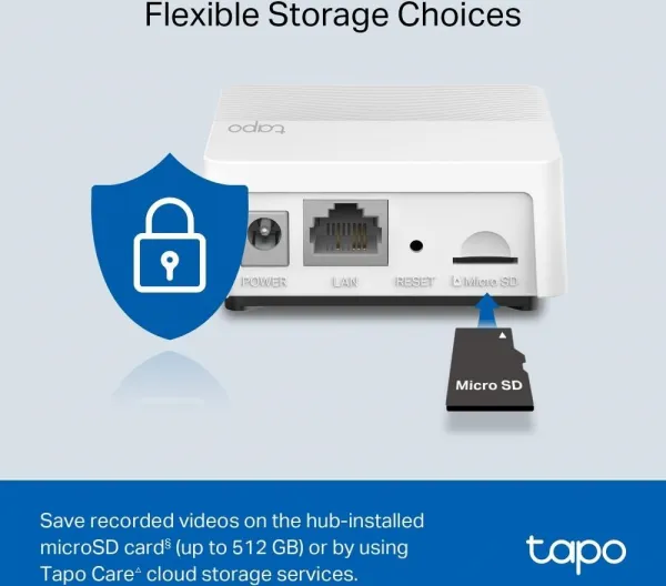 TP-Link Tapo D230S1 Chytrý video zvonek Tapo T230S1 1xTapo D230, 1xTapo H200 (5MP, 2K, WiFi, IR 8m, 1xGbE, microSD)