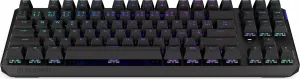 ENDORFY Klávesnice Thock TKL Wireless CZ Red, Mechanická, Bezdrátová, černá