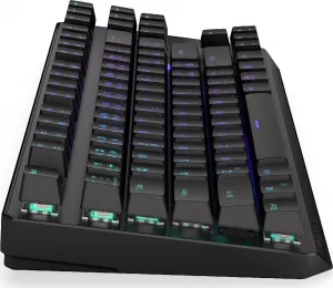 ENDORFY Klávesnice Thock TKL Wireless CZ Red, Mechanická, Bezdrátová, černá