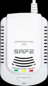 Safe Detektor hořlavých a výbušných plynů  808 - hlásič zemního plynu