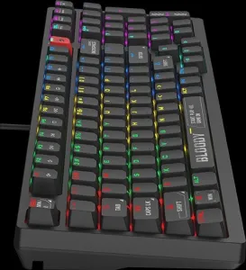 A4tech Bloody S98 Black RGB mechanická herní klávesnice, USB, CZ
