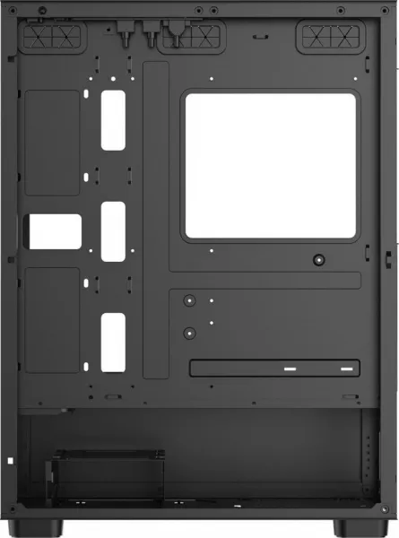 1stCOOL skříň GAMER 5, Mid tower, AU, USB 3.0, USB-C, 2x 140 ARGB Fan, 1x 120 ARGB Fan, bez zdroje, černá