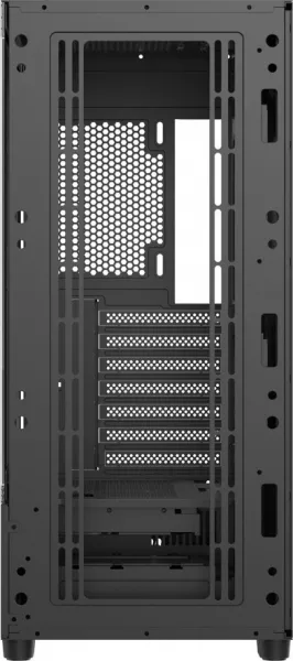 1stCOOL skříň GAMER 5, Mid tower, AU, USB 3.0, USB-C, 2x 140 ARGB Fan, 1x 120 ARGB Fan, bez zdroje, černá