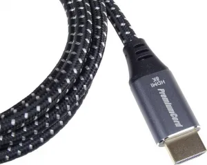 PREMIUMCORD Kabel Ultra HDMI 2.1 High Speed + Ethernet kabel 8K@60Hz, zlacené konektory, 10m