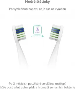 TrueLife SonicBrush Slim-series heads Standard white 2 pack