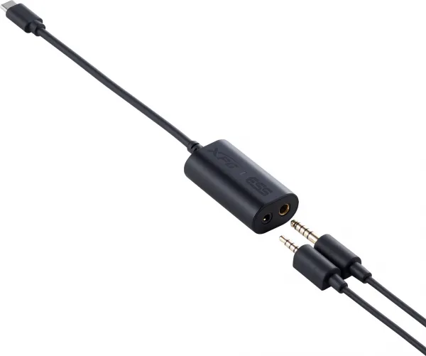 A-Data ADATA XPG Herní sluchátka PRECOG STUDIO, Drátové, 4.4mm Jack, USB, USB-C, černá