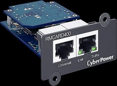 Cyber Power Systems CyberPower SNMP Expansion card RMCARD400, s podporou Enviro Sensoru
