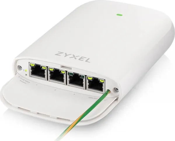 Zyxel PoE12-3PD, 4x 1Gb port PoE extender. 45W PoE budget, IP55 rated (outdoor)