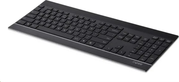 RAPOO Klávesnice E9270p USB, multimediální, bezdrátová, černá, CZ