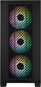 CoolerMaster Cooler Master case Elite 301, mATX, Průhledná bočnice, 3x 120mm ARGB Fan, Černá