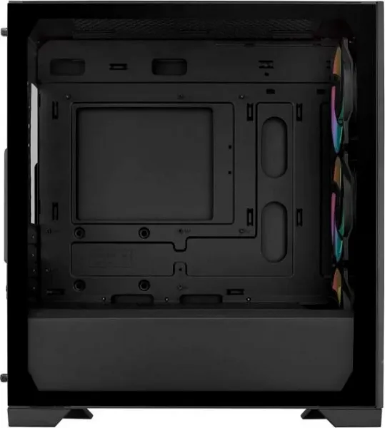 CoolerMaster Cooler Master case Elite 301, mATX, Průhledná bočnice, 3x 120mm ARGB Fan, Černá