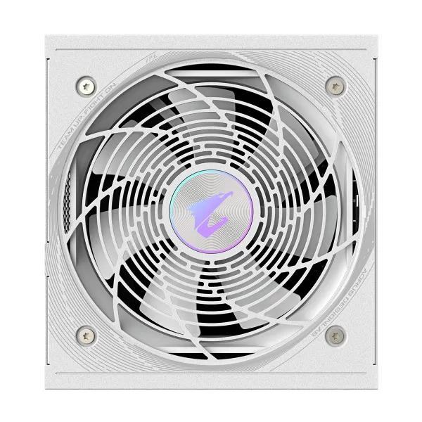 GIGABYTE zdroj AE850PM PG5, 850W, 80+ Platinum, 120mm fan, bílá