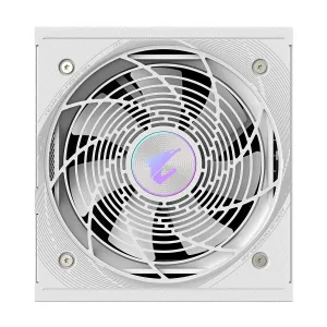 GIGABYTE zdroj AE850PM PG5, 850W, 80+ Platinum, 120mm fan, bílá