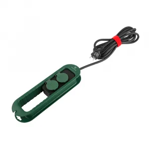 Viking síťová prodlužovací zásuvka R247, 2x AC 230V, IP44, délka 4,7 m