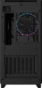 GIGABYTE case GB-AC400G ST, Mid Tower, 1x USB-C, 2x USB3.0, Průhledná bočnice, 4x ARGB 120mm Fan, černá