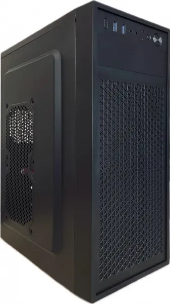 EUROCASE skříň ML N6-530B, ATX, 2x USB-A, 2x 120mm ARGB Fan, černá