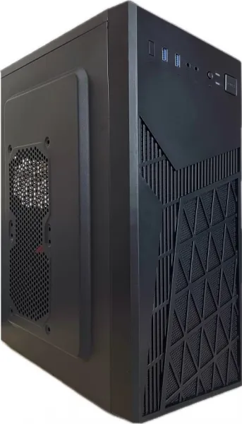 EUROCASE skříň ML N6-560B, ATX, 2x USB-A, 2x 120mm ARGB Fan, černá