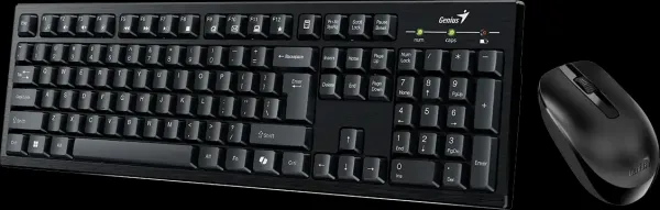 GENIUS set klávesnice + myš Smart KM-8101/ Bezdrátový set 2,4GHz/ Copilot/ CZ+SK layout